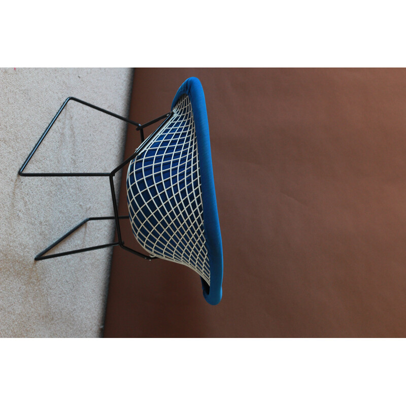 Sillón vintage modelo 421 Diamant de Harry Bertoia para Knoll, 1950