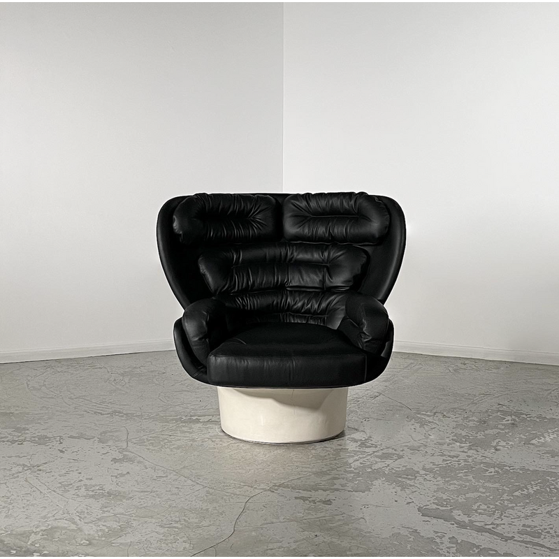 Vintage fauteuil "Elda" van Joe Colombo voor Comfort, 1963