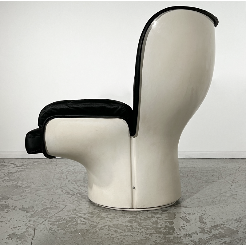 Vintage fauteuil "Elda" van Joe Colombo voor Comfort, 1963