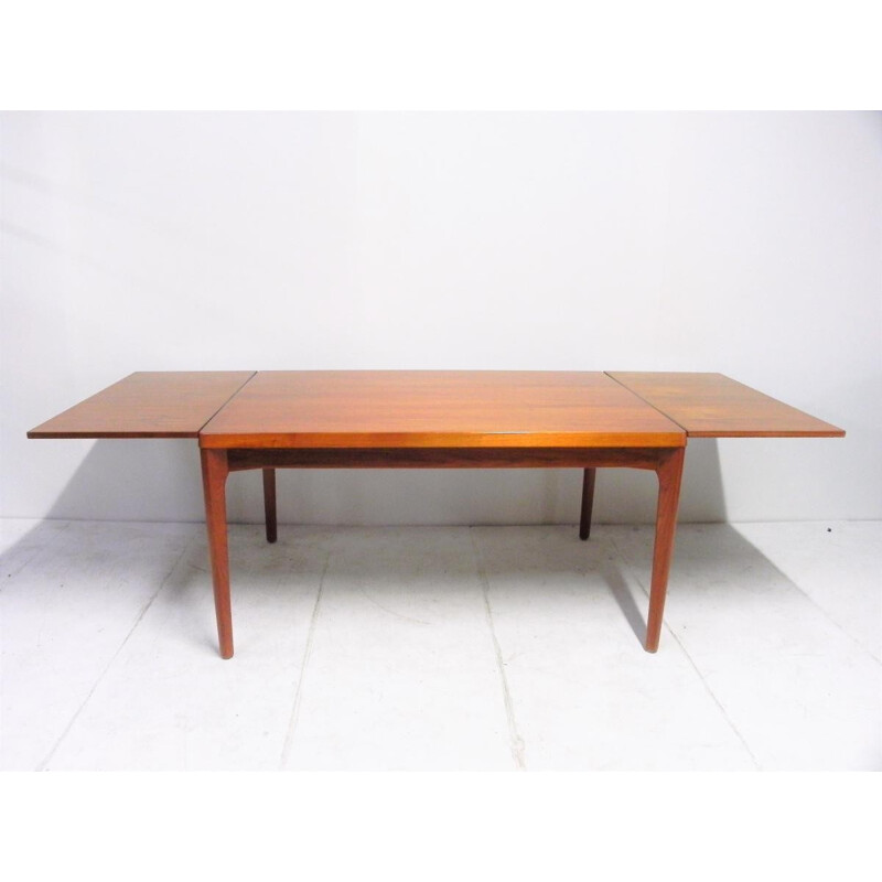Danish extendable dining table in teak, Henning KJAERNULF - 1960s