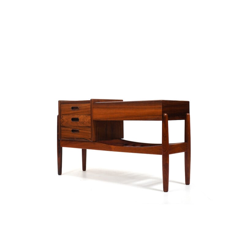 Vintage wood planter by Arne Wahl Iversen for Vinde Møbelf, Denmark 1960s