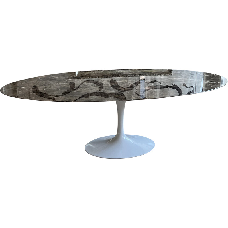 Mesa de mármol vintage de Eero Saarinen para Knoll