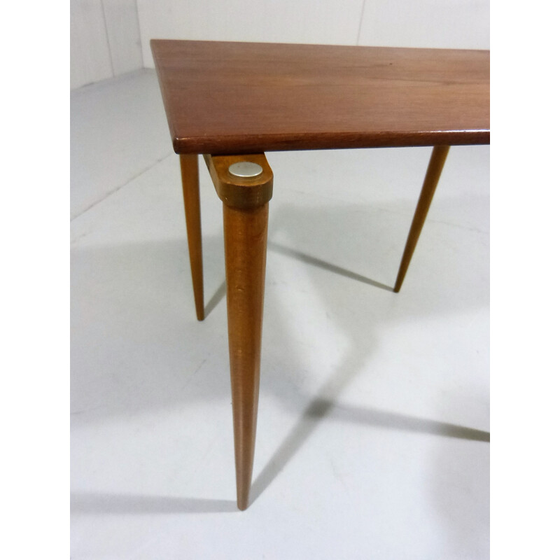 Opal set of 3 nesting tables in teak - 1950s