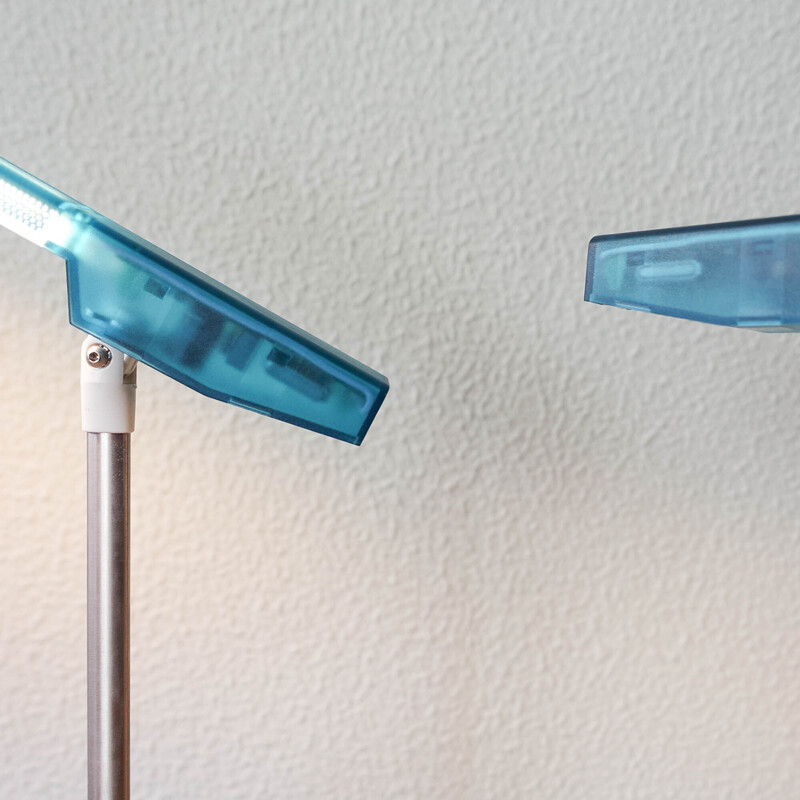 Paar vintage Italiaanse Microlight tafellampen van Ernesto Gismondi voor Artemide, 1990