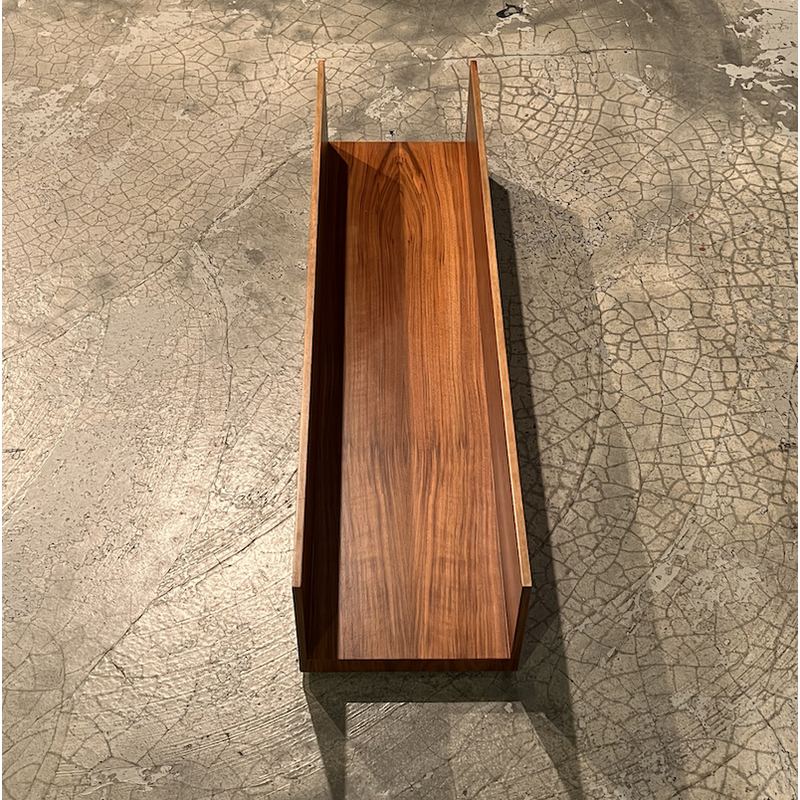 Vintage wall shelf in rosewood by Walter Wirz for Wilhelm Renz, 1960