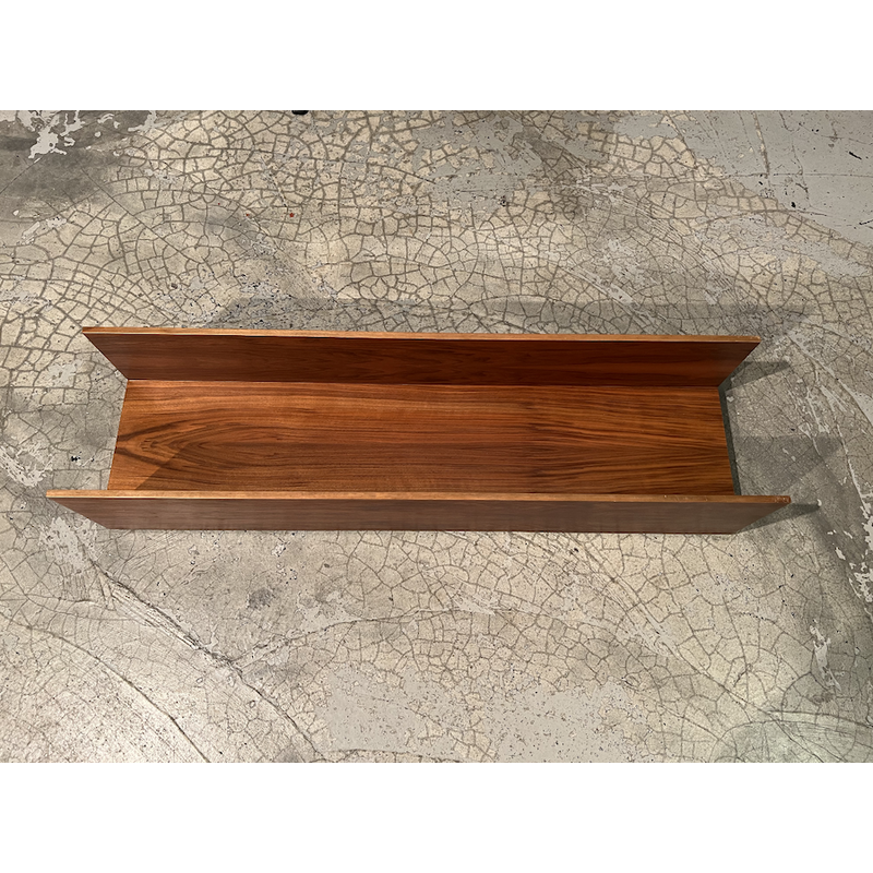 Vintage wall shelf in rosewood by Walter Wirz for Wilhelm Renz, 1960