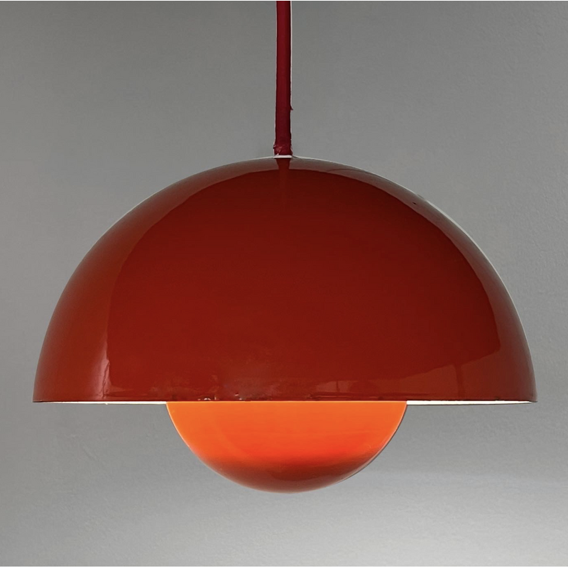 Vintage Flower Pot Vp1 pendant lamp by Verner Panton for Louis Poulsen, 1960