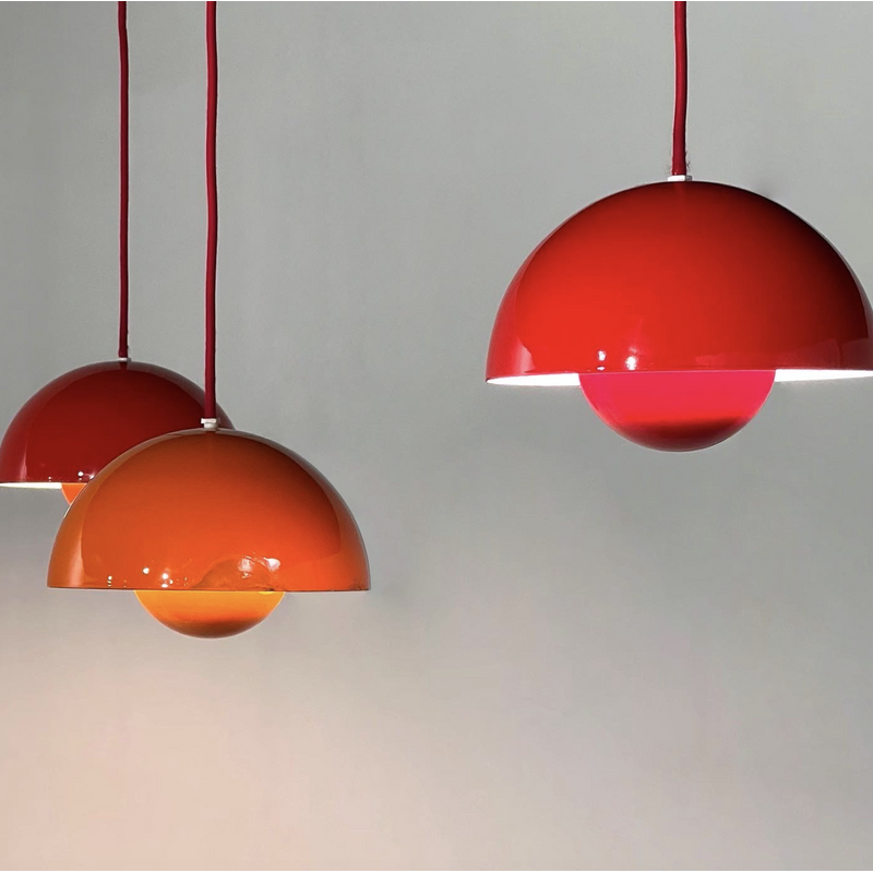 Vintage Flower Pot Vp1 pendant lamp by Verner Panton for Louis Poulsen, 1960