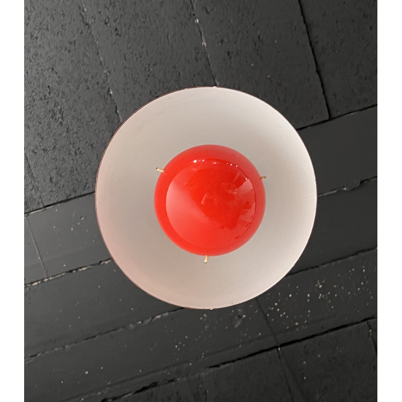 Suspension vintage Flower Pot Vp1 par Verner Panton pour Louis Poulsen, 1960