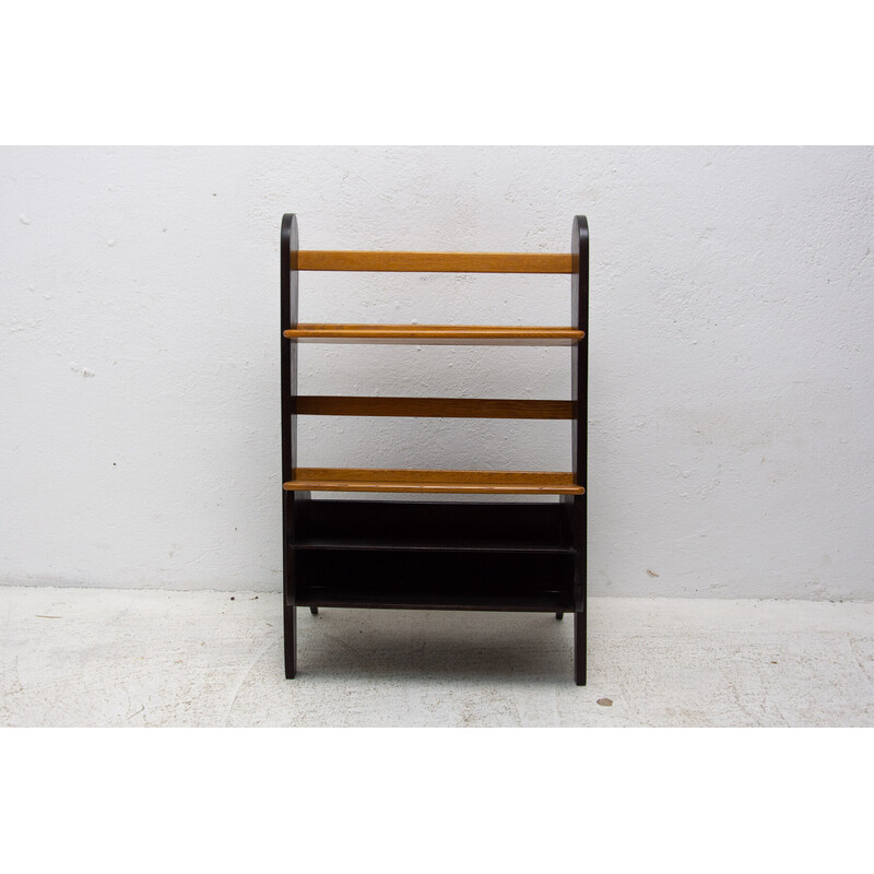 Vintage magazine rack by Antonín Boček for Druzstevni Prace, Czechoslovakia 1930s