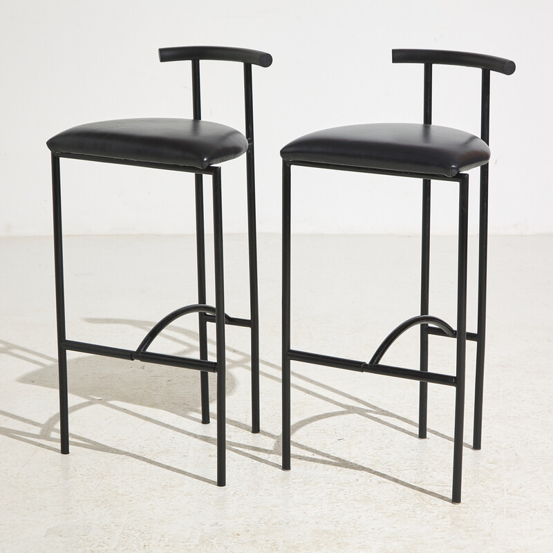 Tabouret de bar vintage Tokyo par Rodney Kinsman pour Bieffeplast, 1980