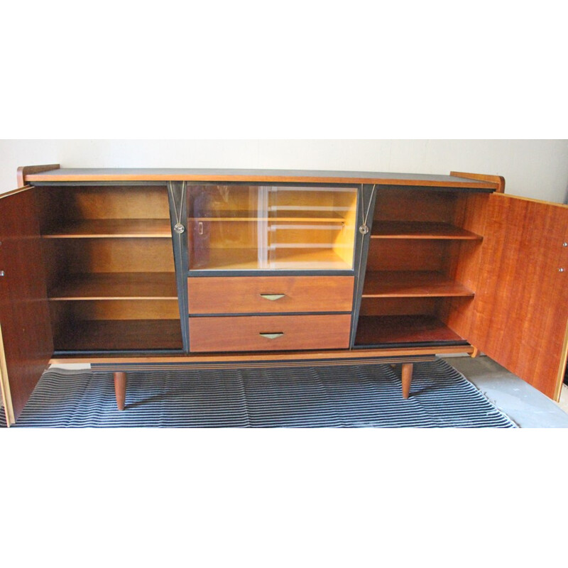 Sideboard in oiled plywood - 1950s