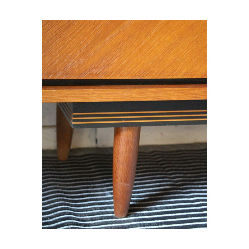 Sideboard in oiled plywood - 1950s