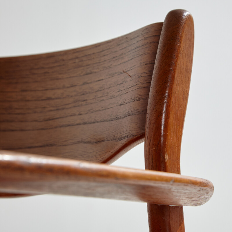 Vintage teak armchair by P.E. Jørgensen for Farsø Stolefabrik, 1960s