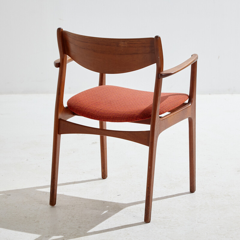 Fauteuil vintage en teck par P.E. Jørgensen pour Farsø Stolefabrik, 1960