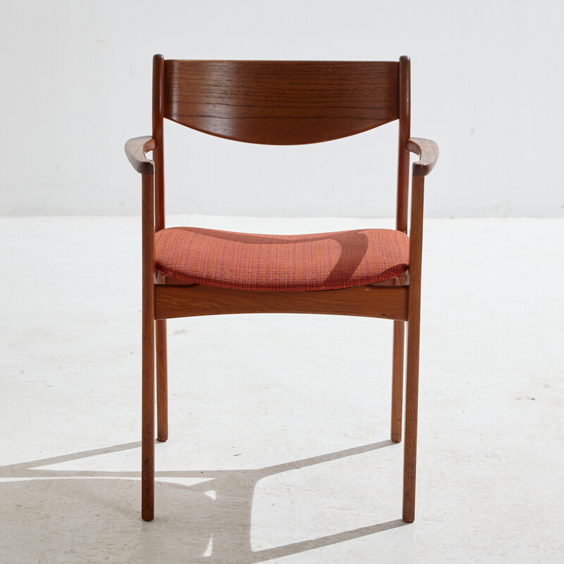 Vintage teak armchair by P.E. Jørgensen for Farsø Stolefabrik, 1960s