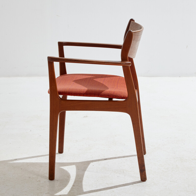 Vintage teakhouten fauteuil van P.E. Jørgensen voor Farsø Stolefabrik, 1960