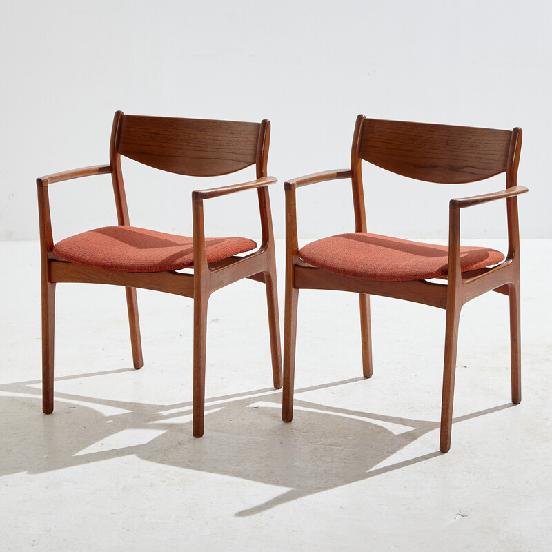 Vintage teak armchair by P.E. Jørgensen for Farsø Stolefabrik, 1960s