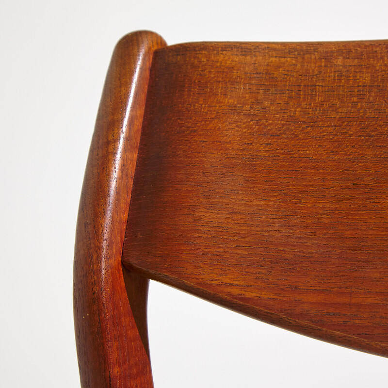 Vintage teak dining chair by P.E. Jørgensen for Farsø Stolefabrik, 1960s