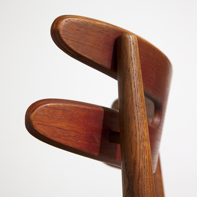 Sedia vintage in teak modello 178 di Johannes Andersen per Bramin, 1960