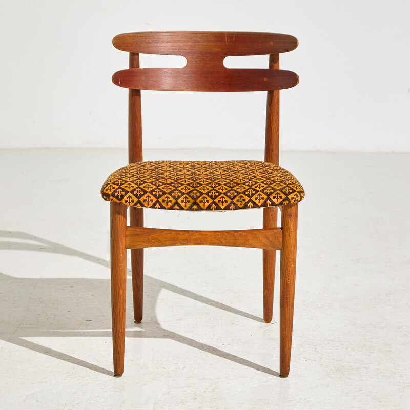 Vintage model 178 teak dining chair by Johannes Andersen for Bramin, 1960s