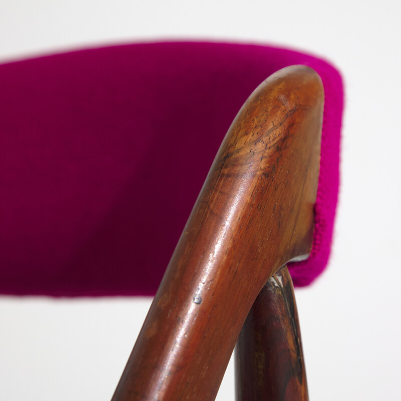 Set of 4 vintage model 31 rosewood dining chairs by Kai Kristiansen for Schou Andersen, 1960s