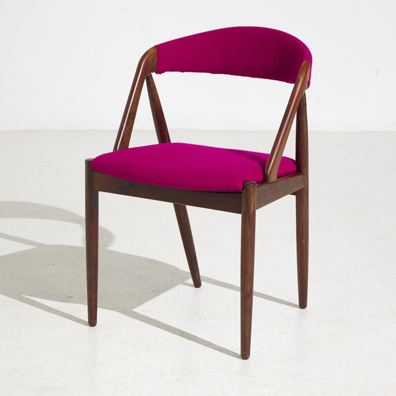 Set of 4 vintage model 31 rosewood dining chairs by Kai Kristiansen for Schou Andersen, 1960s