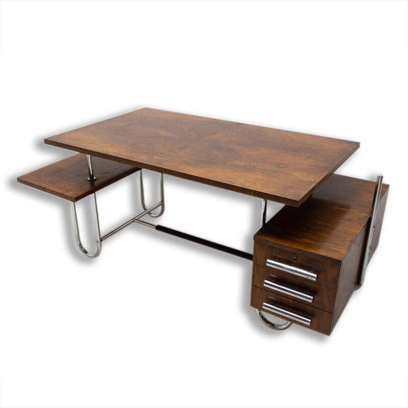 Mesa Vintage Bauhaus B-327 de André Lurçat para Mucke Melder, Checoslováquia 1930