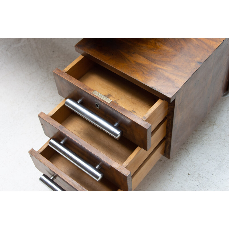 Vintage Bauhaus bureau B-327 van André Lurçat voor Mucke Melder, Tsjecho-Slowakije 1930