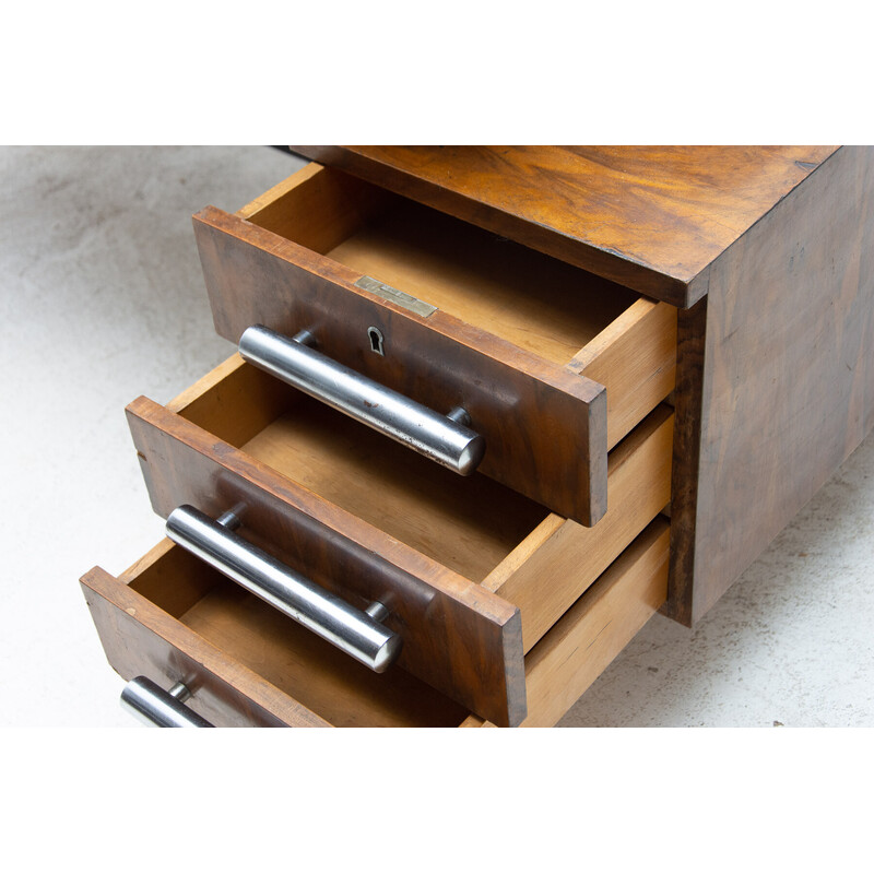 Vintage Bauhaus bureau B-327 van André Lurçat voor Mucke Melder, Tsjecho-Slowakije 1930