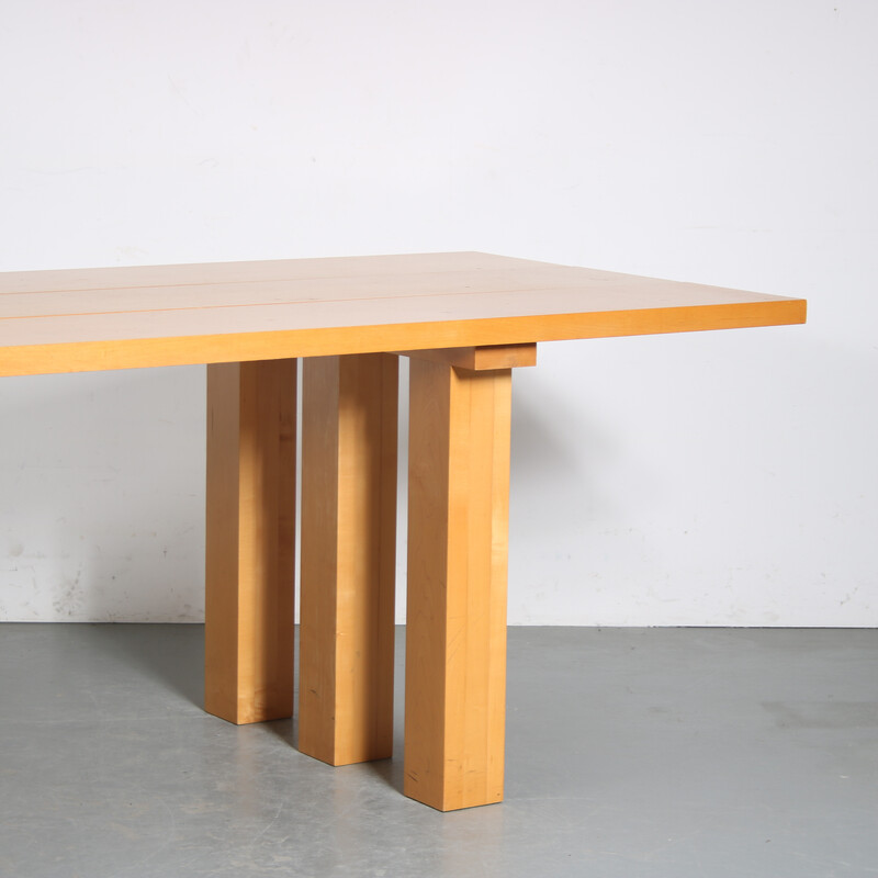 Vintage "La Basilica" dining table by Mario Bellini for Cassina, Italy 1980s