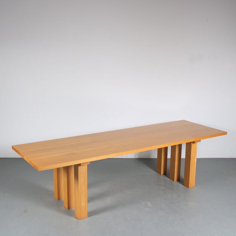 Vintage "La Basilica" dining table by Mario Bellini for Cassina, Italy 1980s