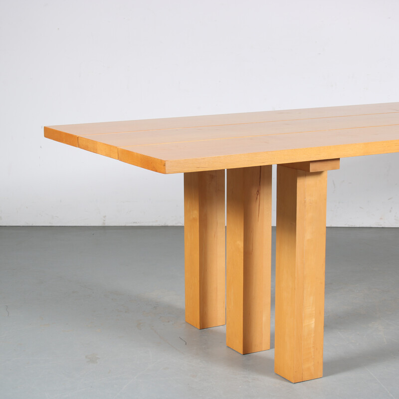 Vintage "La Basilica" dining table by Mario Bellini for Cassina, Italy 1980s