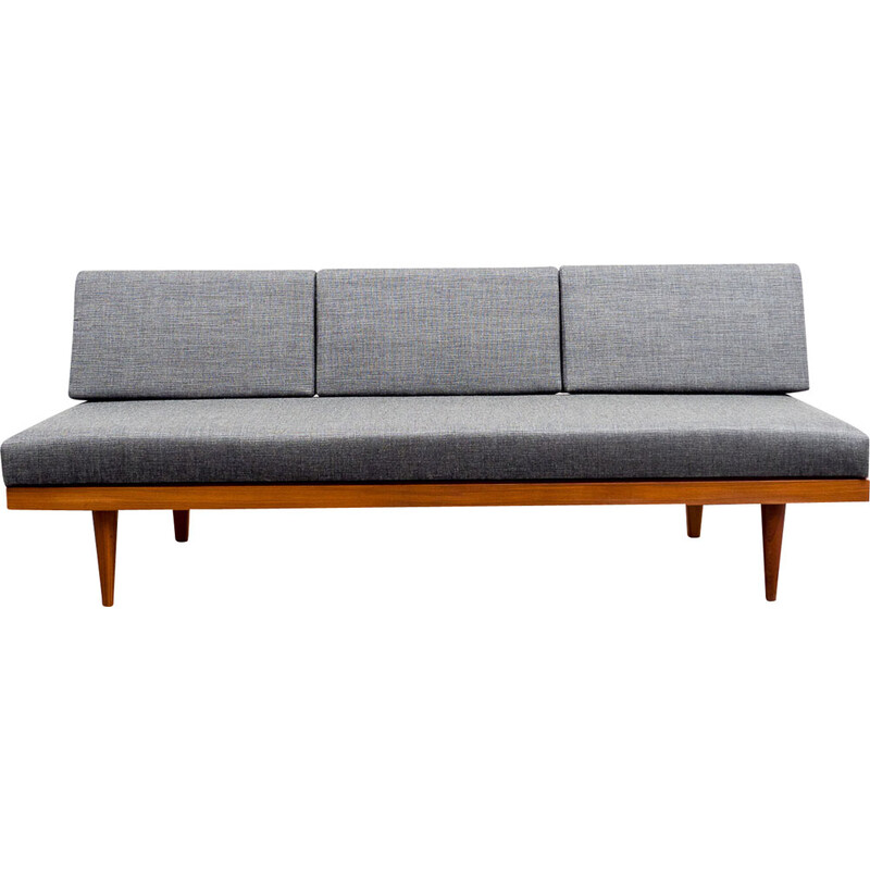 Lit de repos scandinave vintage d'Ingmar Relling pour Ekornes, Norvège 1960