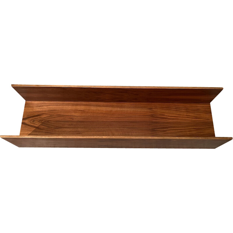 Vintage wall shelf in rosewood by Walter Wirz for Wilhelm Renz, 1960