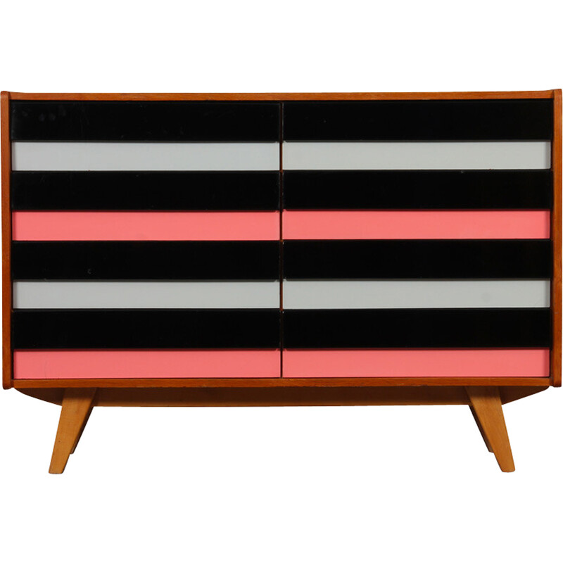 U-453 vintage chest of drawers by Jiri Jiroutek for Interier Praha, 1960