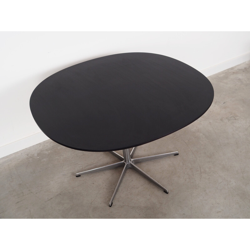 Vintage Deense essenhouten tafel van Arne Jacobsen voor Fritz Hansen, 1960