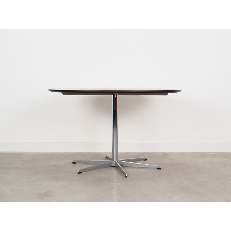 Vintage Deense essenhouten tafel van Arne Jacobsen voor Fritz Hansen, 1960