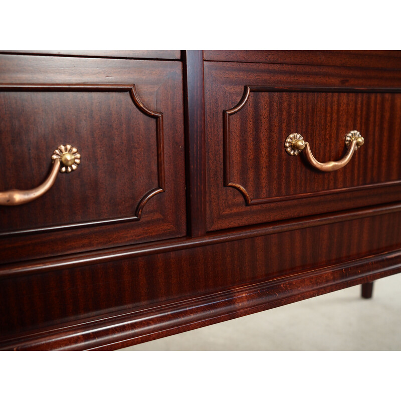 Vintage mahogany cabinet, Denmark 1970s