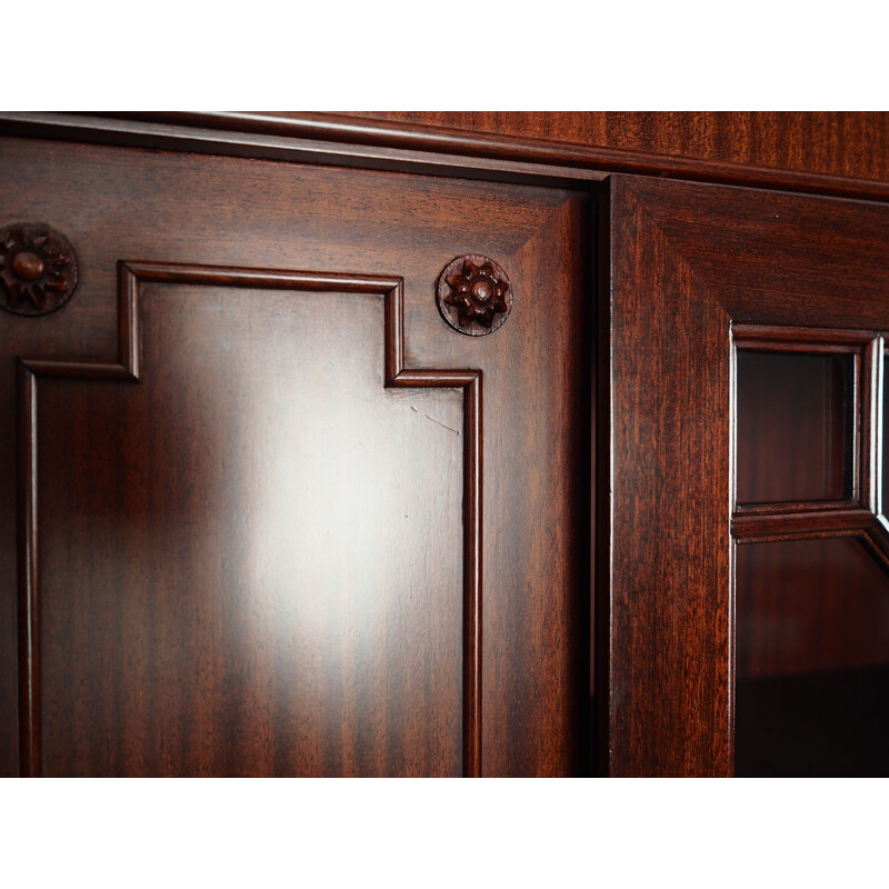 Vintage mahogany cabinet, Denmark 1970s