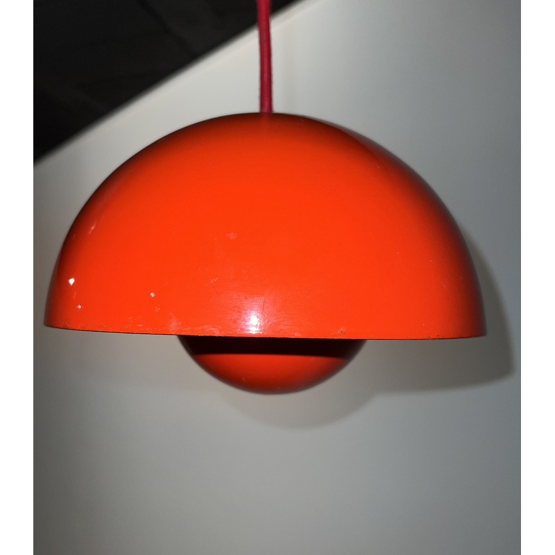 Vintage-Hängeleuchte Flower Pot Vp1 von Verner Panton für Louis Poulsen, 1960