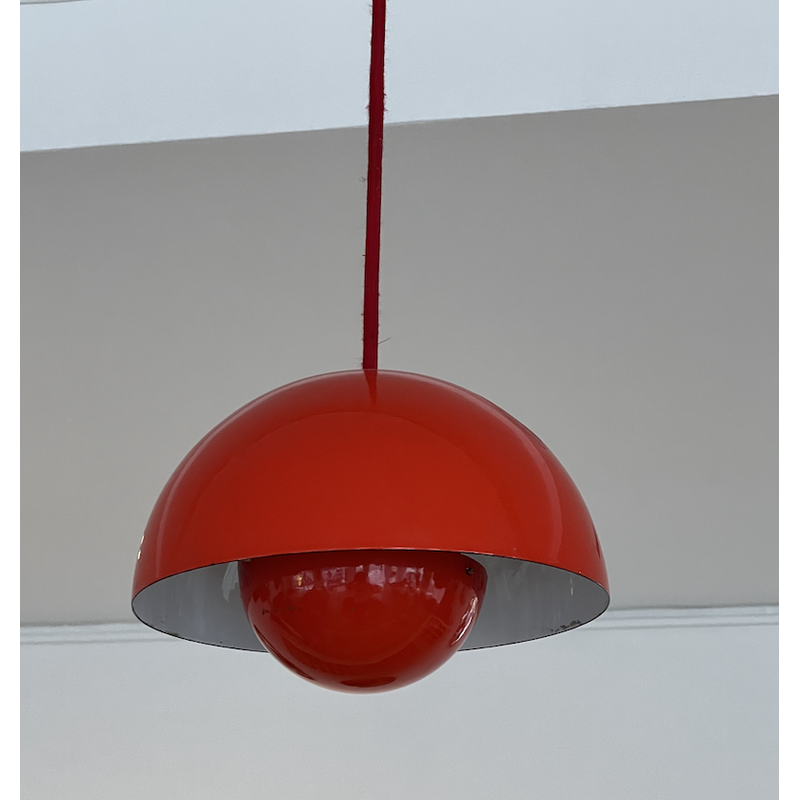 Vintage-Hängeleuchte Flower Pot Vp1 von Verner Panton für Louis Poulsen, 1960