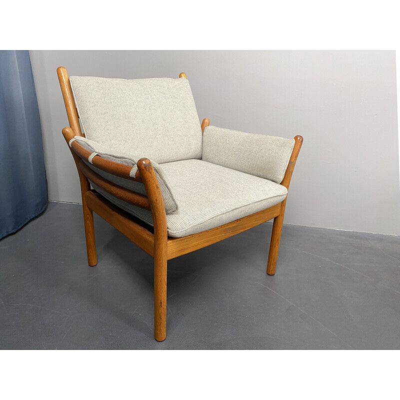 Geniale vintage loungeset van Illum Wikkelsø voor C.F. Christensen Silkeborg, Denemarken 1960