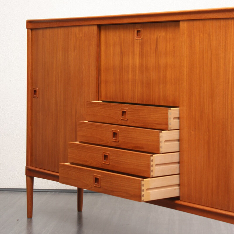 Teak sideboard Bramin, Henry Walter KLEIN -1960s