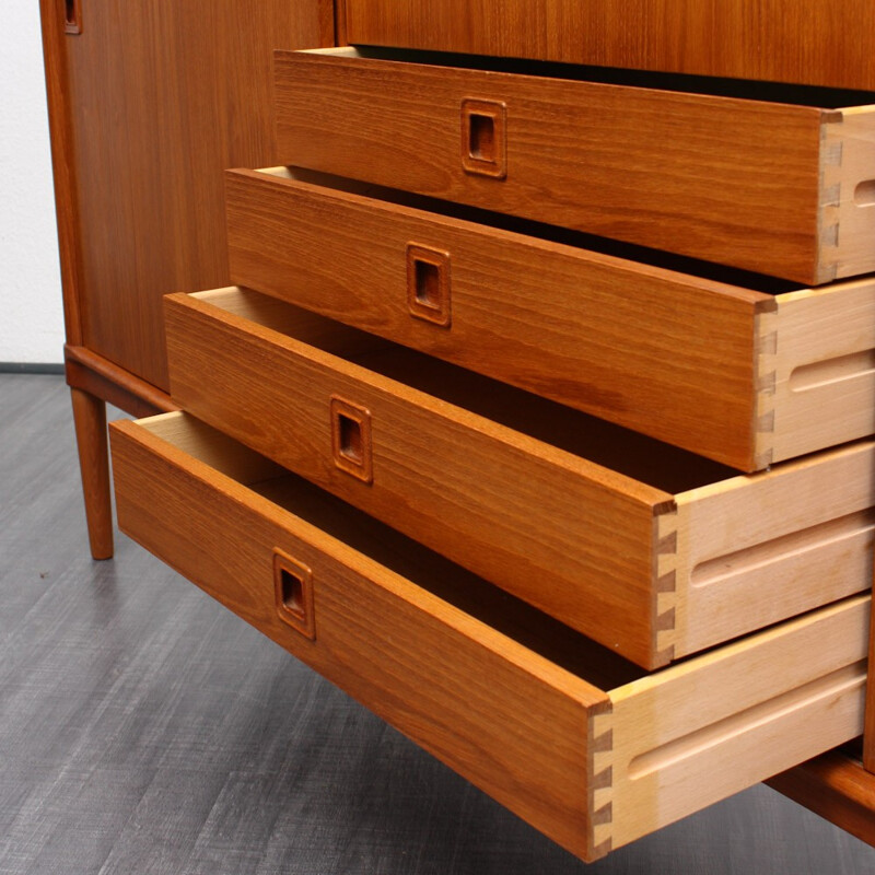 Teak sideboard Bramin, Henry Walter KLEIN -1960s