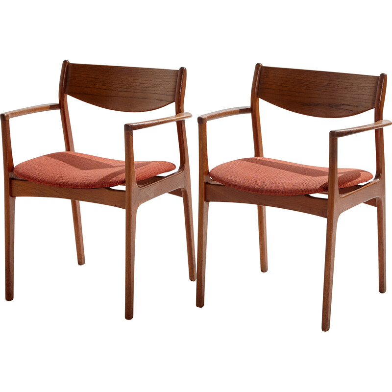 Vintage teak armchair by P.E. Jørgensen for Farsø Stolefabrik, 1960s