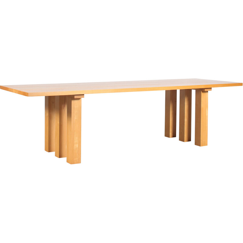 Vintage "La Basilica" dining table by Mario Bellini for Cassina, Italy 1980s
