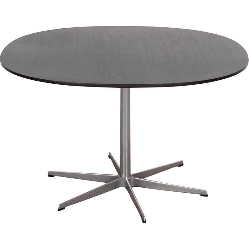 Mesa de madeira de freixo dinamarquês Vintage de Arne Jacobsen para Fritz Hansen, 1960