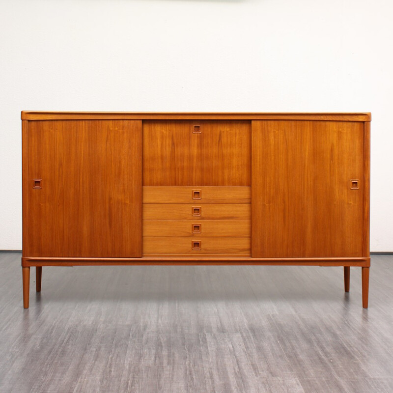 Teak sideboard Bramin, Henry Walter KLEIN -1960s