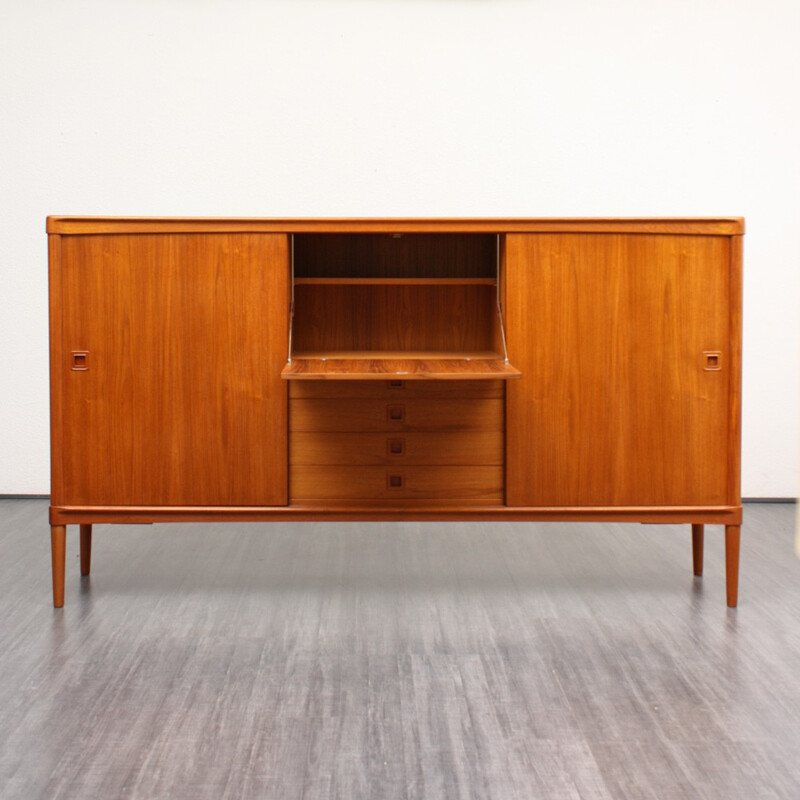 Teak sideboard Bramin, Henry Walter KLEIN -1960s